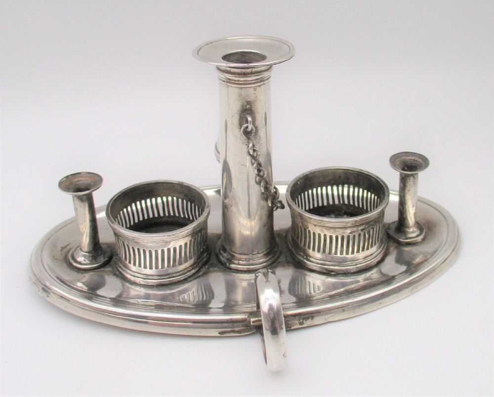 A Rare Old Sheffield Plated Ink Stand c1800 View VII