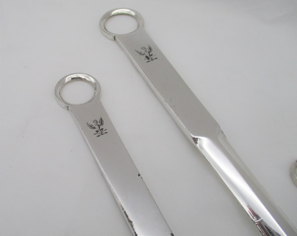 A Collection of early 19th Century Close Plated Meat Skewers View III