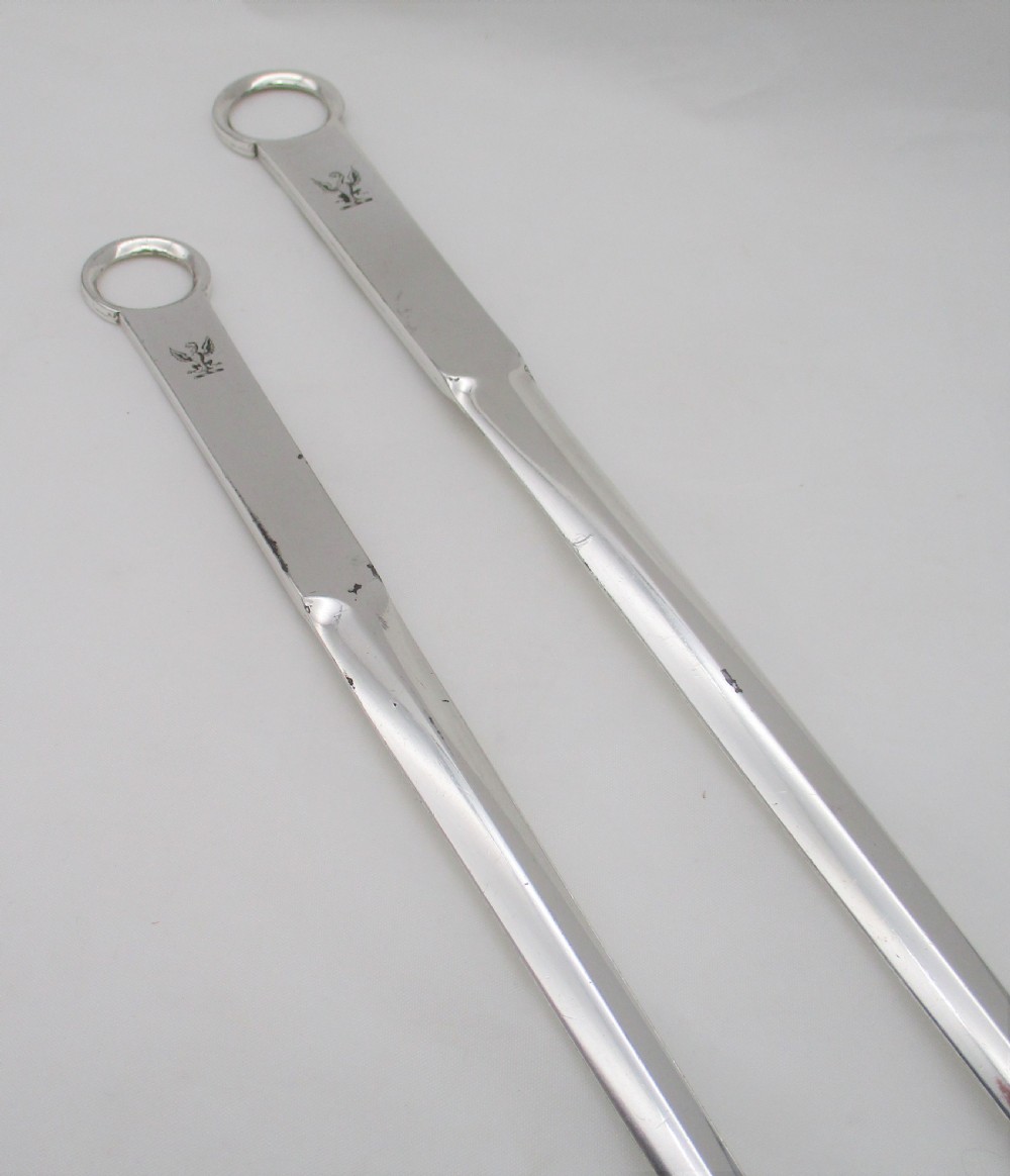 A Collection of early 19th Century Close Plated Meat Skewers View IV