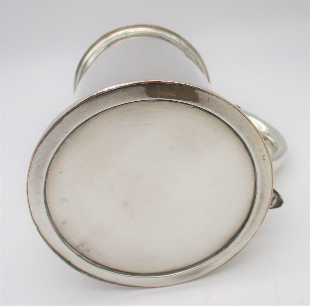 A Fine Old Sheffield Plated Lidded Tankard View VII