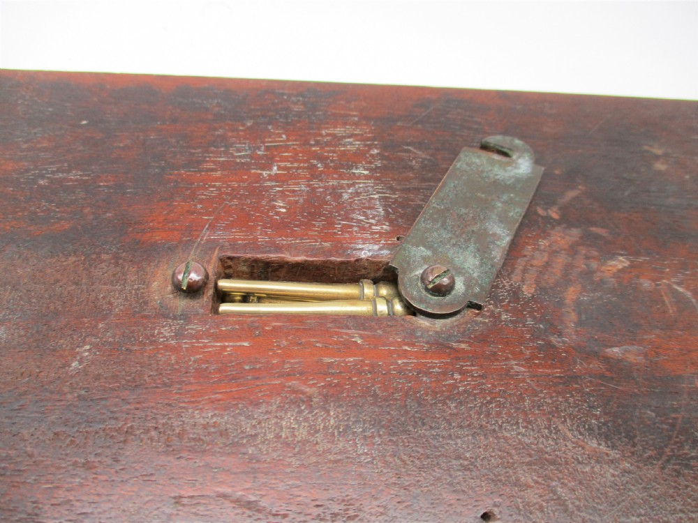 Very Large Fabulous 19th Century Brass Cribbage Board View VIII