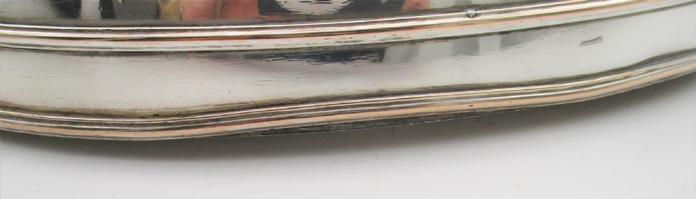 Rare Very Small Old Sheffield Plated Dish Cover 26cm View VIII