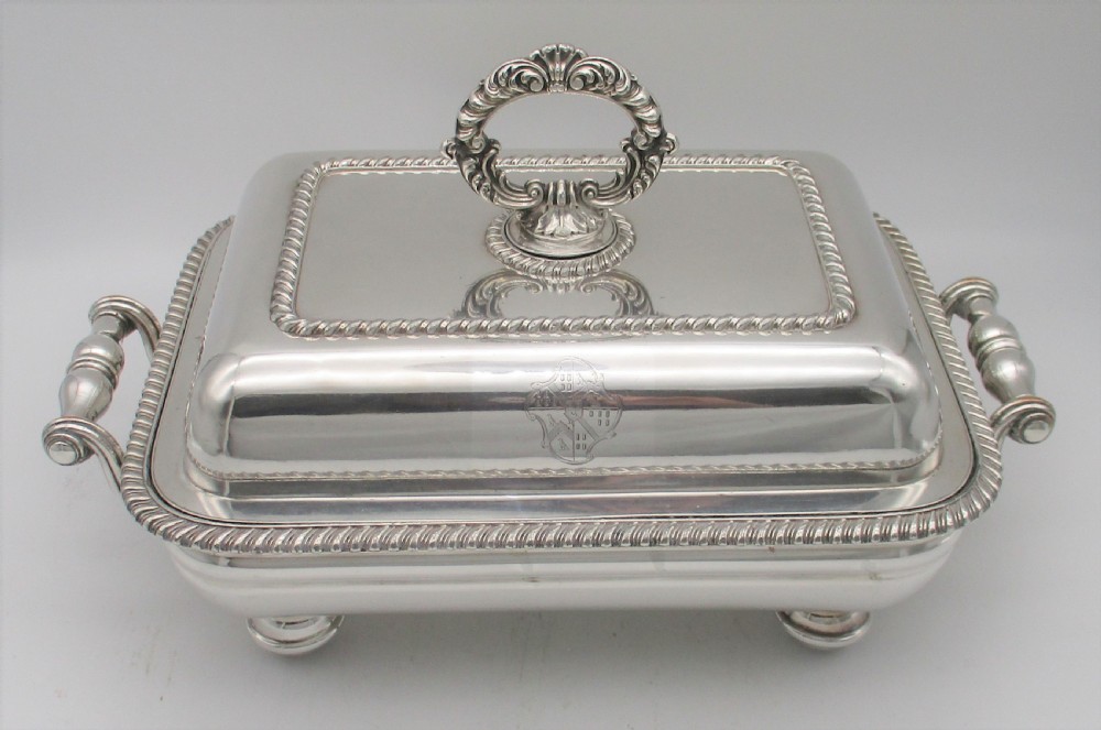 A Fabulous Old Sheffield Plated Warming Tureen View II