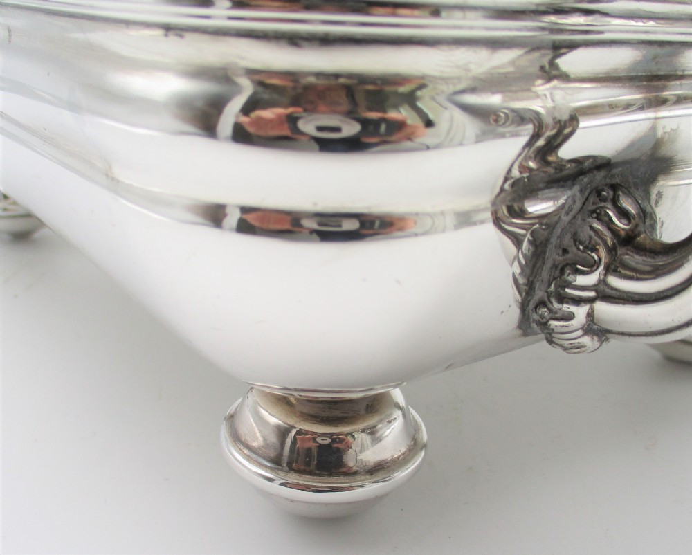 A Fabulous Old Sheffield Plated Warming Tureen View VII