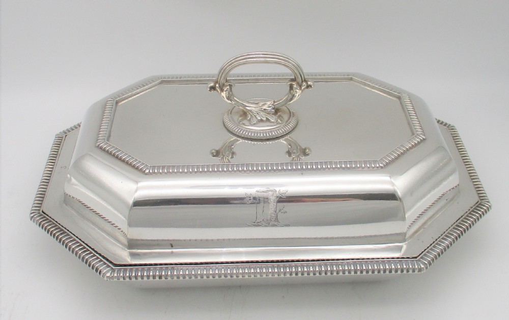 Fine Old Sheffield Plated Lidded Serving Tureen c1820