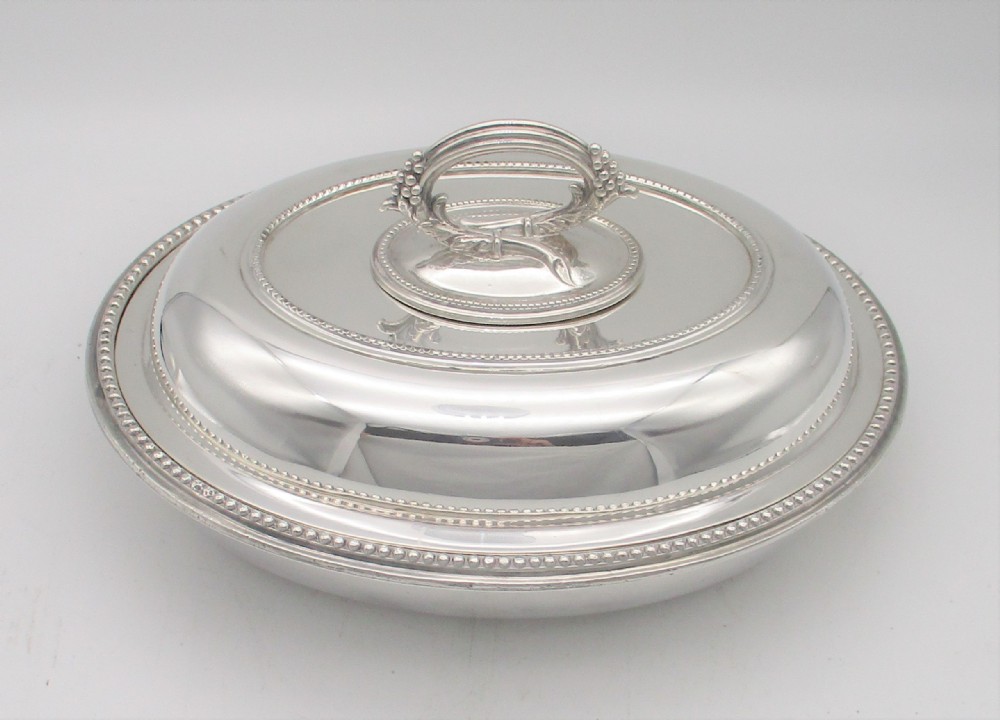 A Fine Silver Plated Warming Tureen by Dixons