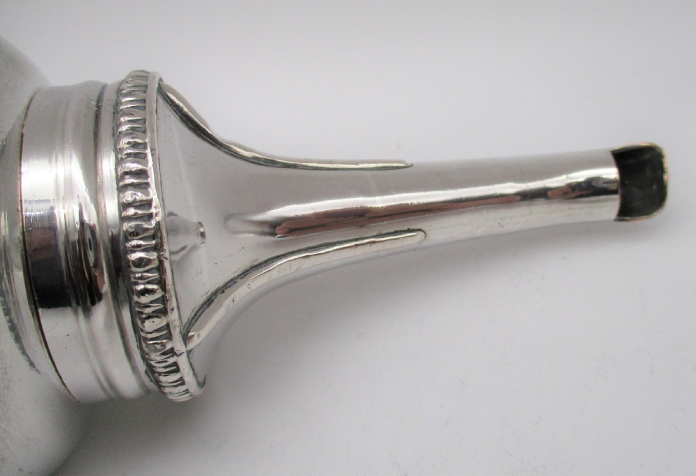 An Old Sheffield Plated Wine Funnel View II