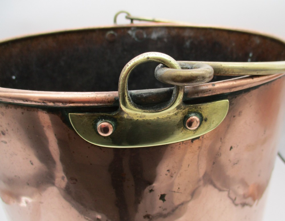 A Good Late 19th Century Copper Coal Bucket  View IV