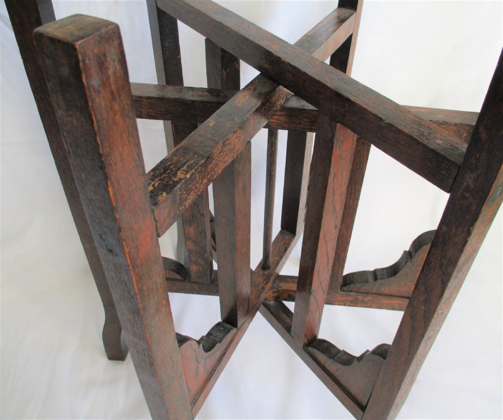 Fine Brass Benares Style Tray Top Folding Table View IV