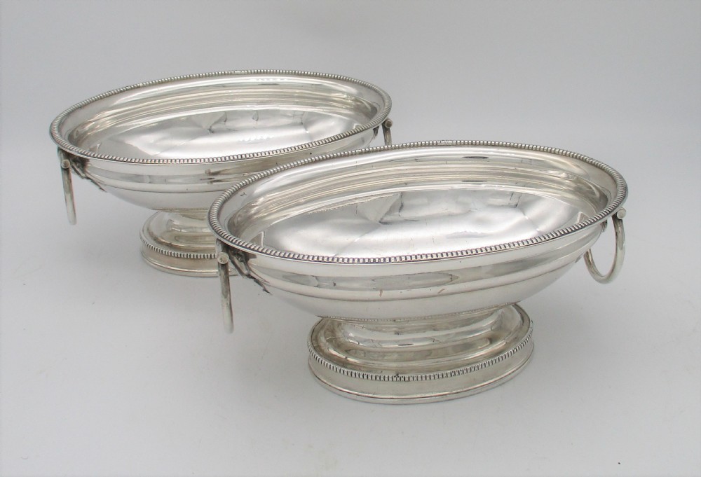 A Pair of 19th Century Old Sheffield Plated Bon Bon Dishes View III