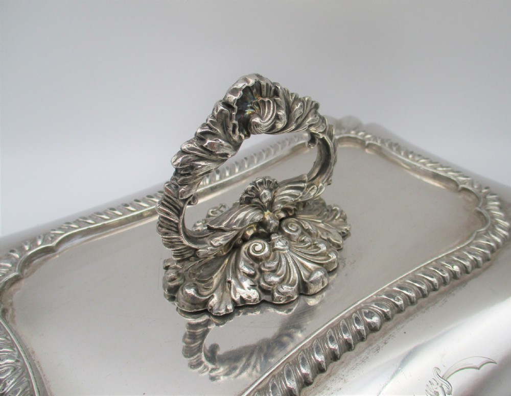 Matthew Boulton Old Sheffield Plated Serving Tureen with Crest View III