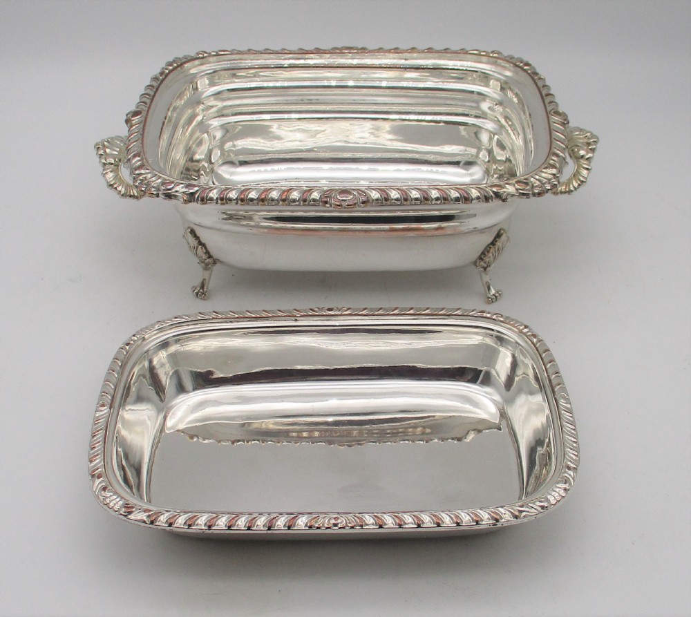 A Fine Old Sheffield Plated Sauce Tureen c1820 View X