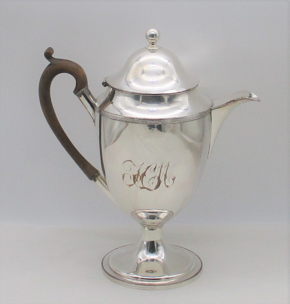 Late 18th Century Old Sheffield Plated Coffee Jug