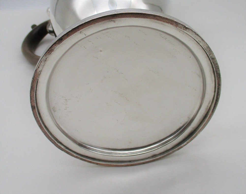 Late 18th Century Old Sheffield Plated Coffee Jug View X
