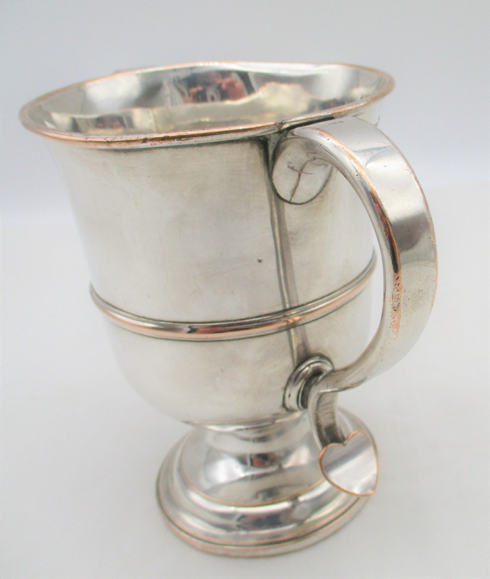 18th Century Old Sheffield Plated Loving Cup by N Smith c1780 View IV