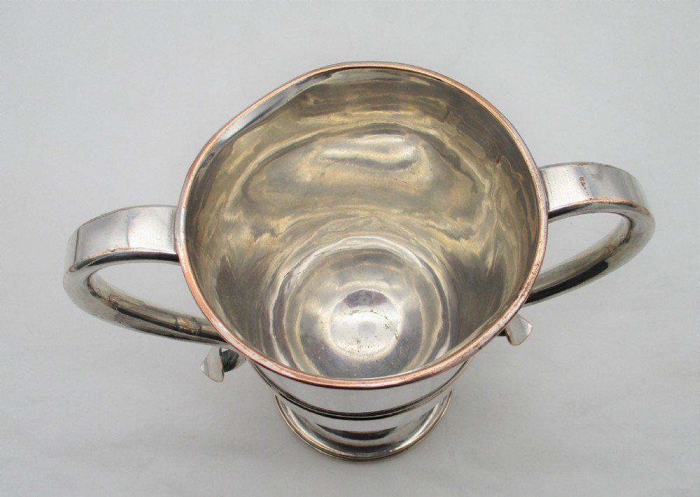 18th Century Old Sheffield Plated Loving Cup by N Smith c1780 View VII