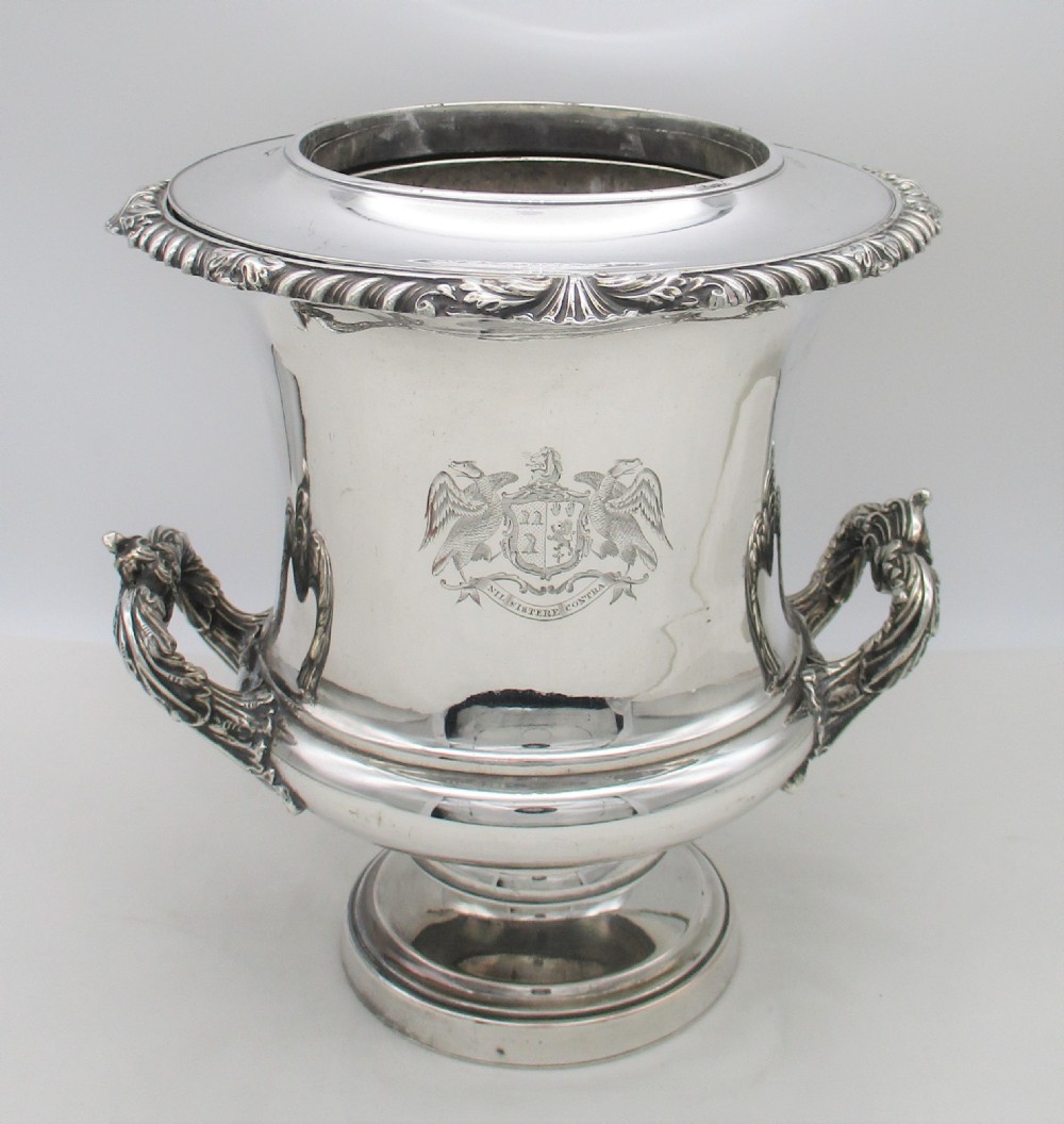 Matthew Boulton Old Sheffield Plated Wine Cooler c1820