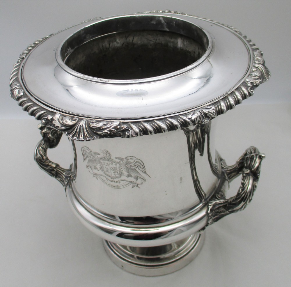 Matthew Boulton Old Sheffield Plated Wine Cooler c1820 View VII