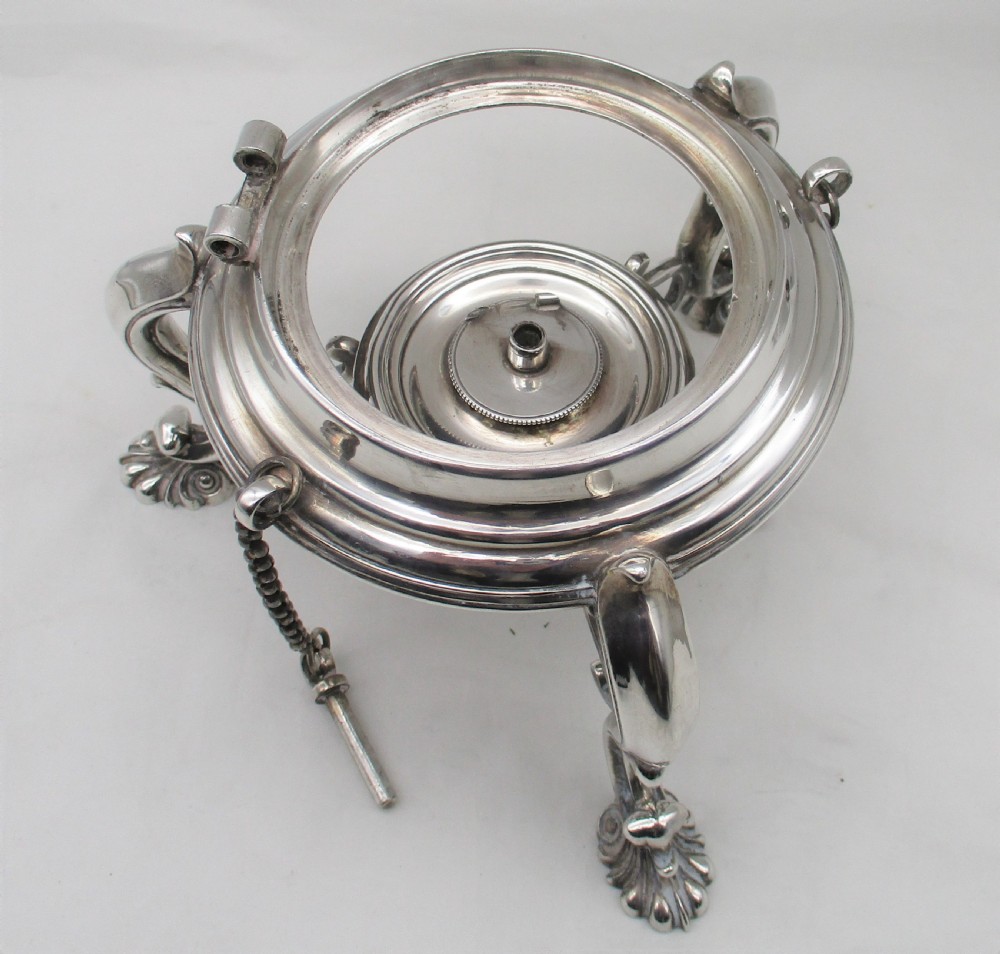An Elkington & Co Silver Plated Spirit Kettle View VI
