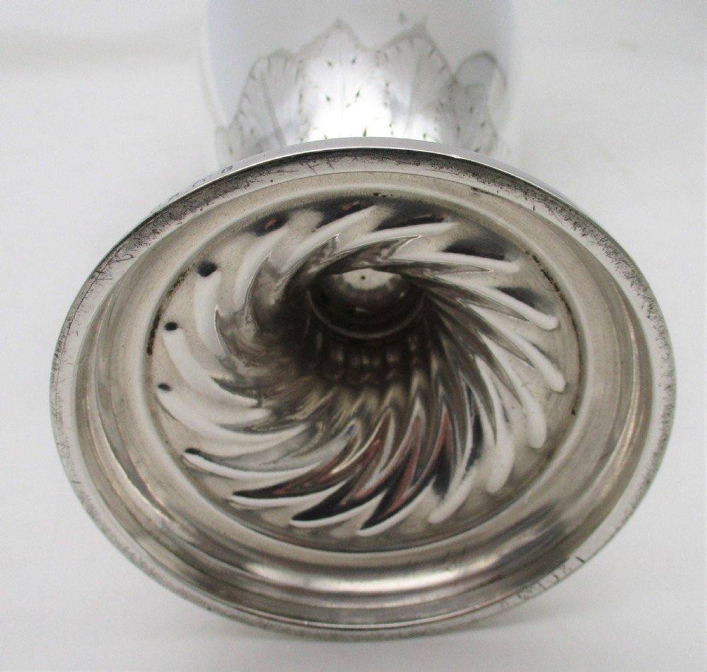 Elkington Pair of Silver Plated Vases 1868 View VI