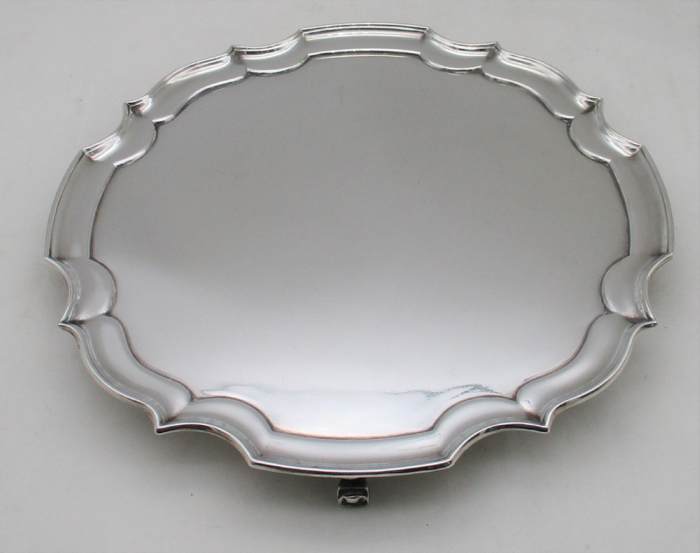 Good Silver Plated Cocktail Tray by Dixon & Sons c1900 View II