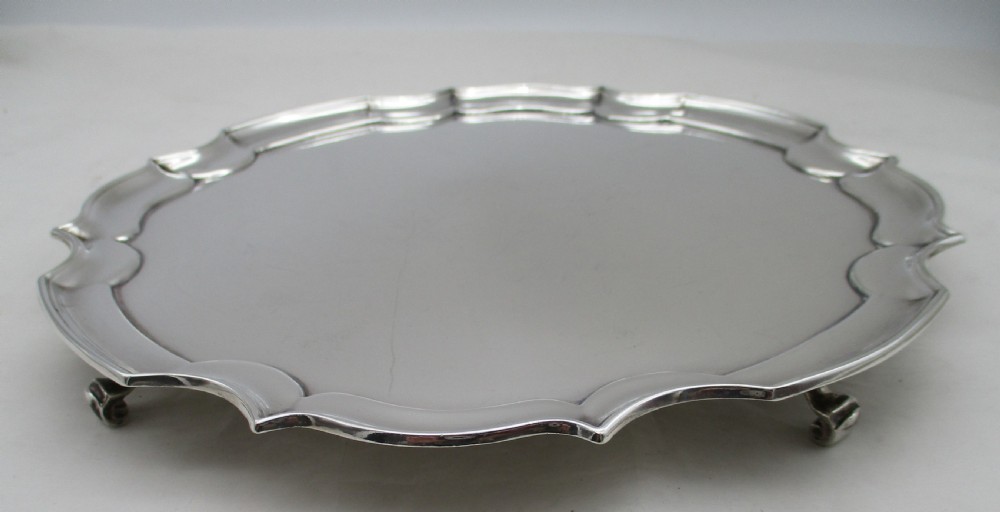 Good Silver Plated Cocktail Tray by Dixon & Sons c1900 View IV