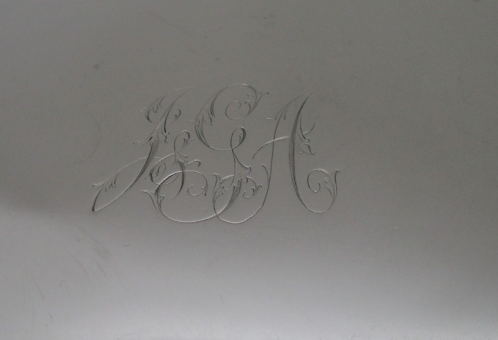 19th Century Ornate Silver Plated Cocktail Tray View III