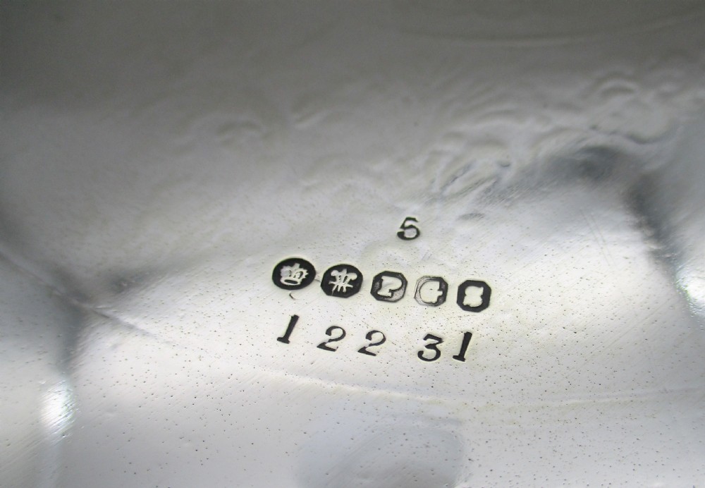 19th Century Silver Plated Cocktail Tray with Inscription View IX