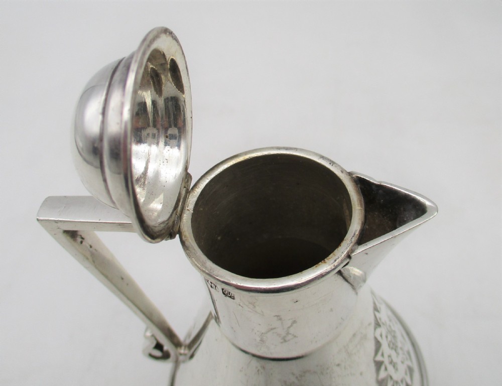 Rare Elkington Miniature Silver Plated Travelling Communion Jug & Platter View X