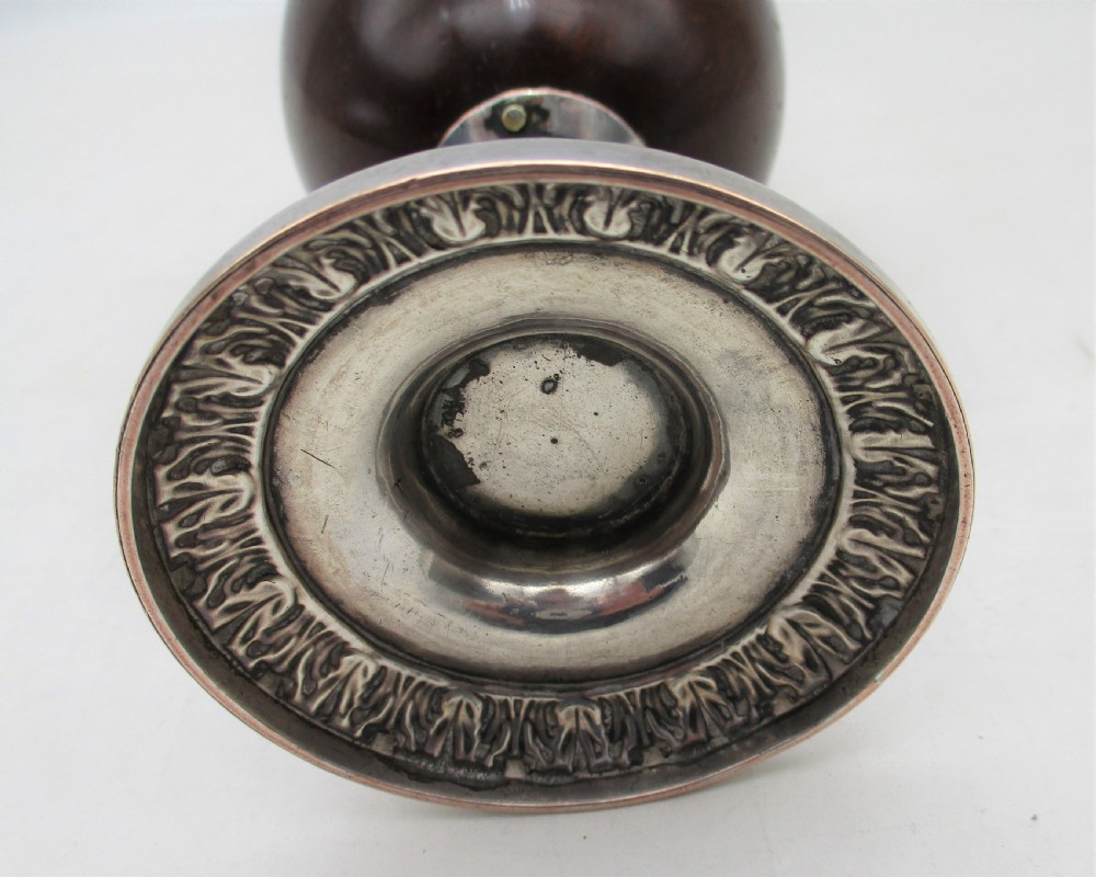 Rare 18th Century Old Sheffield Plated 'Coconut' Cup View VI