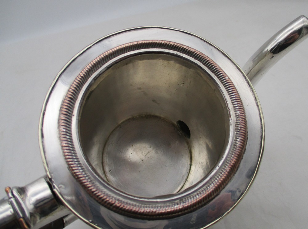 Rare Small Old Sheffield Plated Argyll / Gravy Warmer c1800 View XI