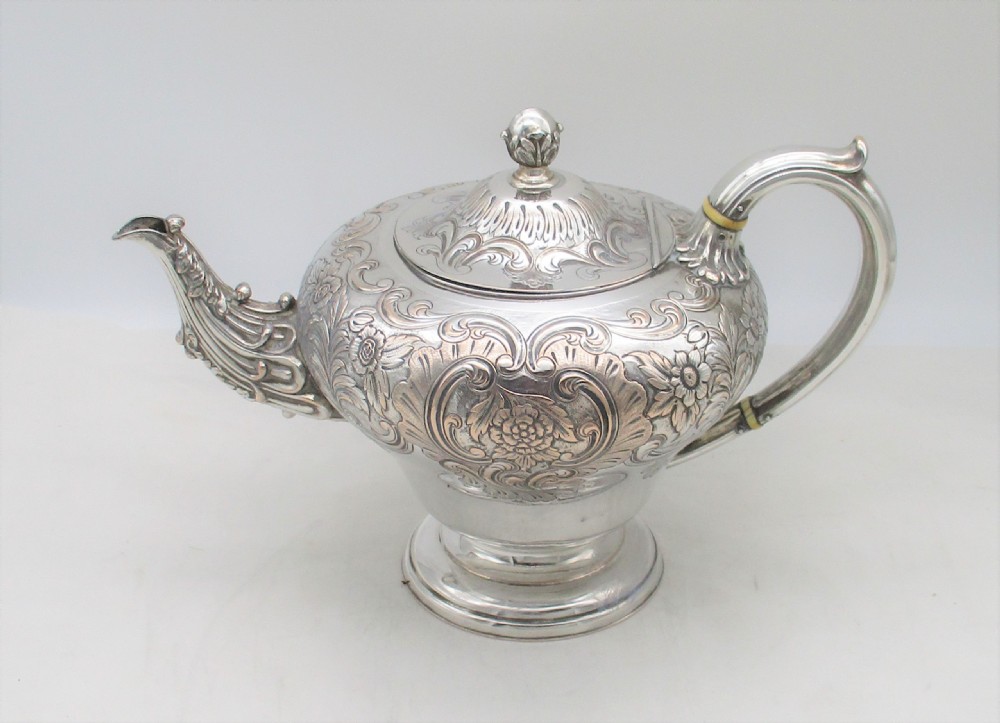 Rare 18th Century Old Sheffield Plated Tea Pot