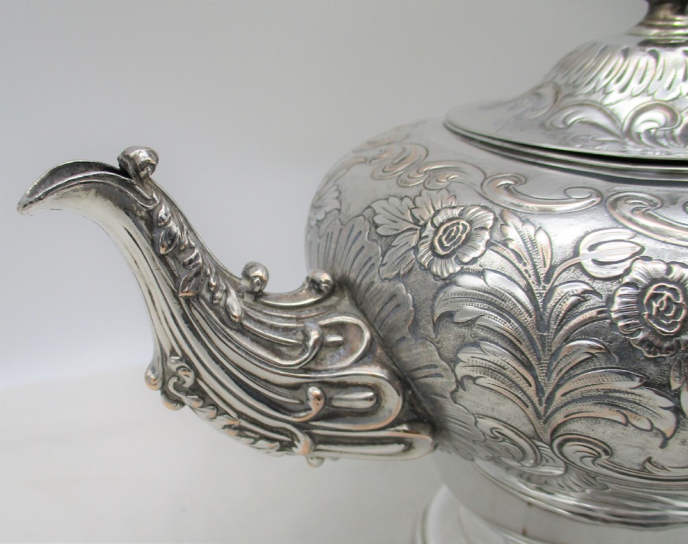 Rare 18th Century Old Sheffield Plated Tea Pot View III