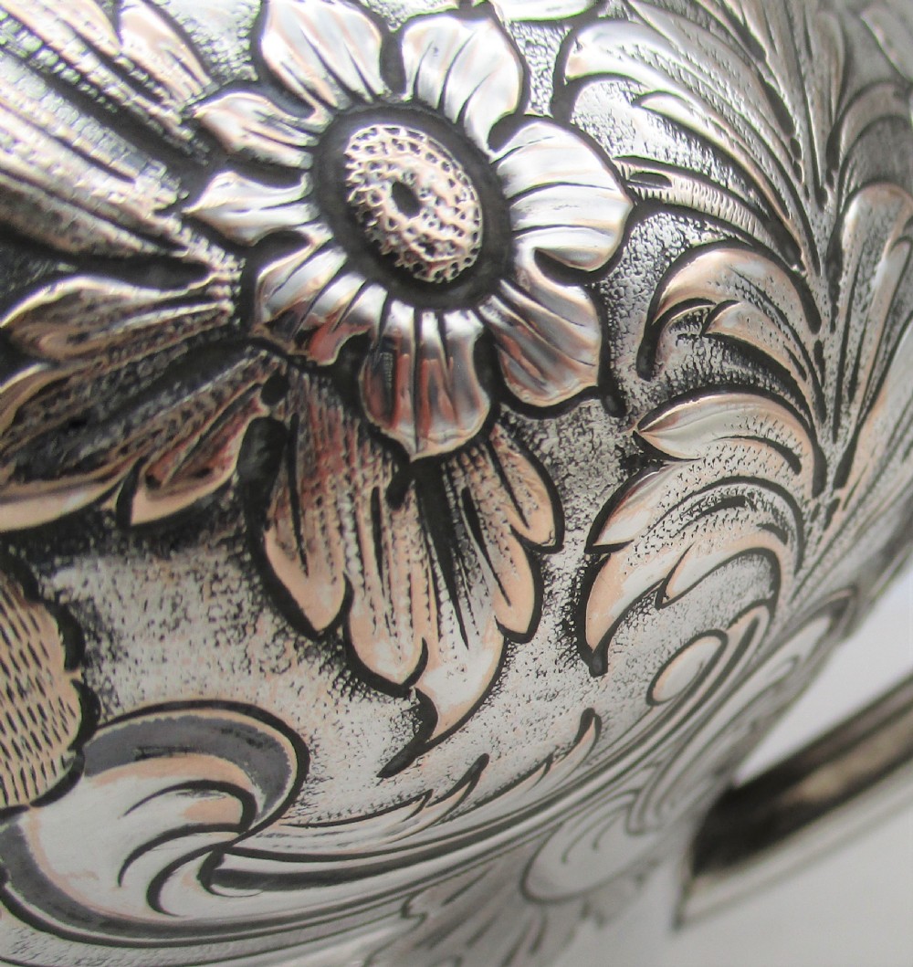Rare 18th Century Old Sheffield Plated Tea Pot View V
