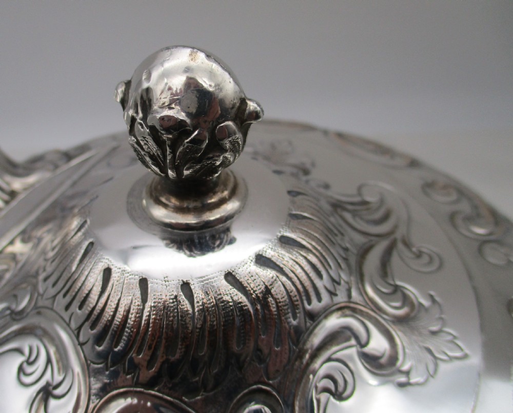 Rare 18th Century Old Sheffield Plated Tea Pot View X