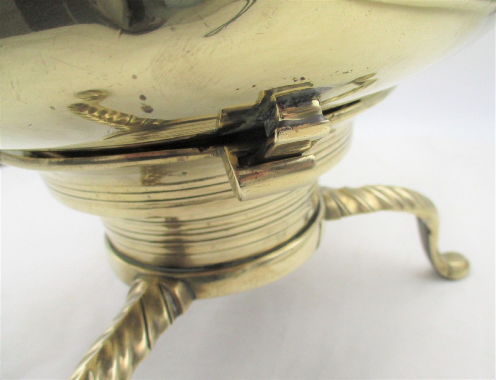 Large 19th Century Brass Spirit Kettle View VII