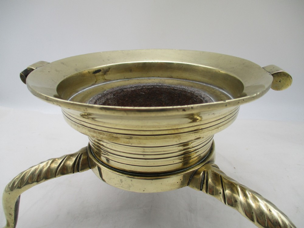 Large 19th Century Brass Spirit Kettle View IX