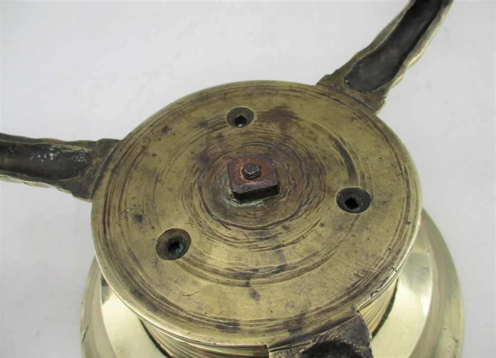 Large 19th Century Brass Spirit Kettle View X