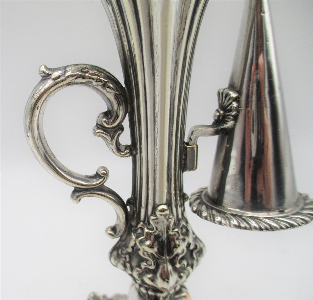 Rare Old Sheffield Plated Chamber Candlestick c1820 View V