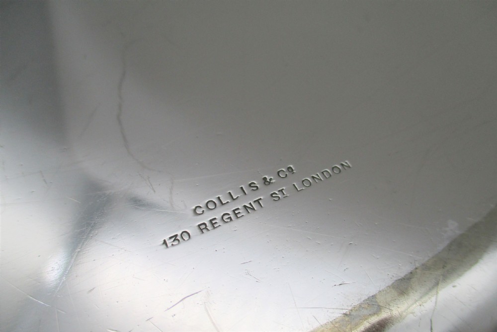 A Good Pair of Silver Plated Serving Tureens by Collis & Co View V