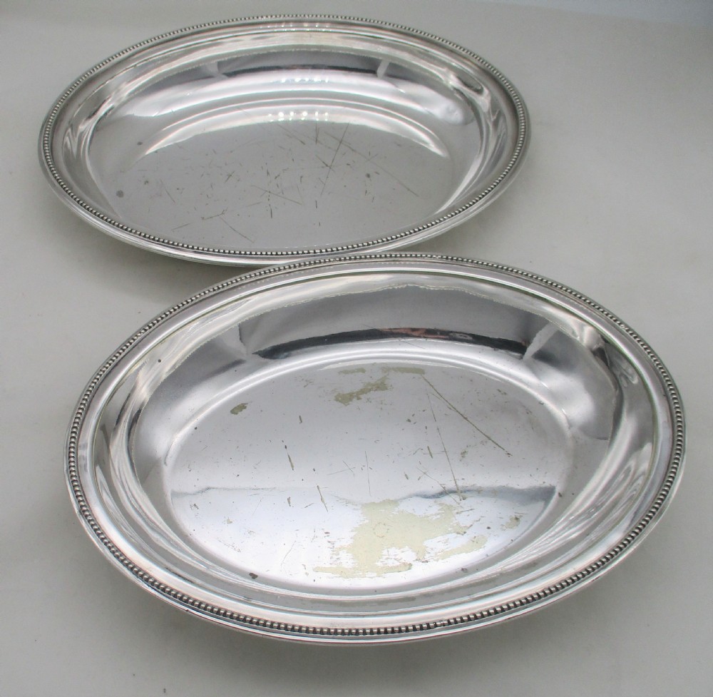 A Good Pair of Silver Plated Serving Tureens by Collis & Co View VII