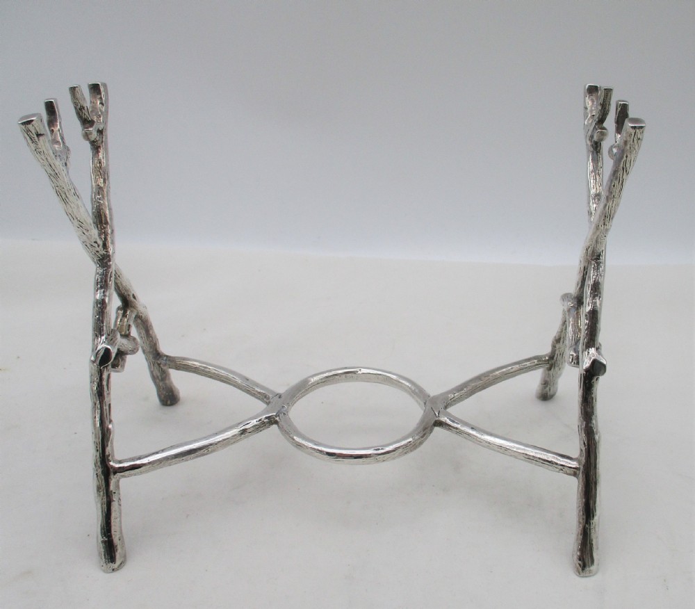 Fine Silver Plated Aesthetic Movement Spirit Kettle by Deakin & Sons View VI