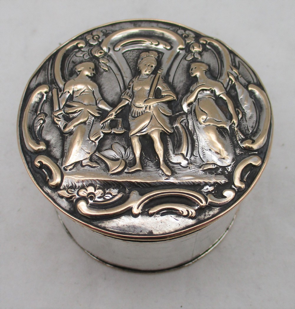 A Rare 18th Century Old Sheffield Plated Patch Box View II