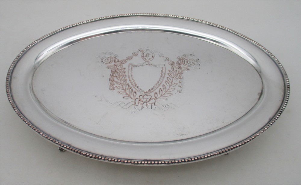 Old Sheffield Plated Bachelor Tea Pot on Stand View IX