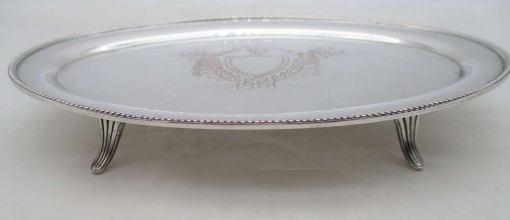 Old Sheffield Plated Bachelor Tea Pot on Stand View XII