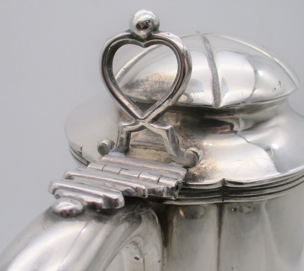 Late 19th Century Silver Plated Flagon & Goblets View V