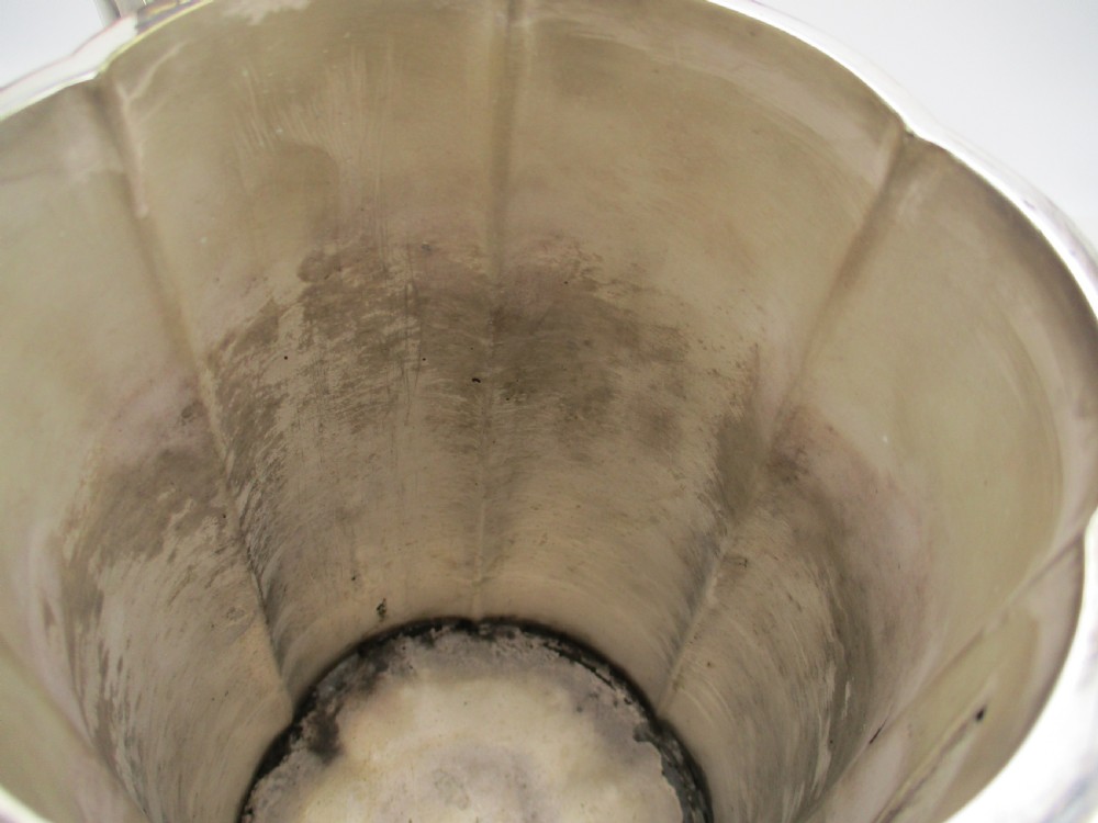 Late 19th Century Silver Plated Flagon & Goblets View VI