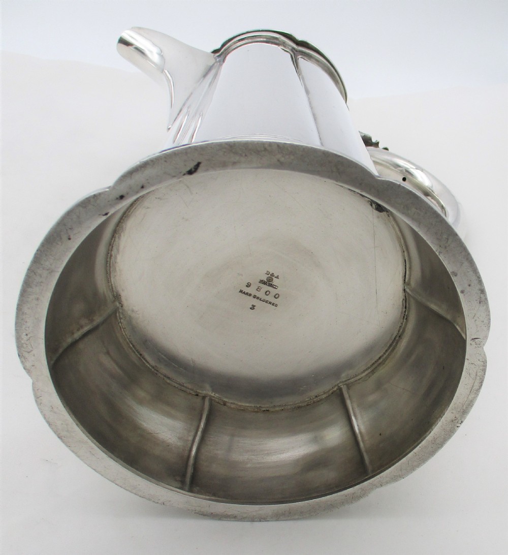 Late 19th Century Silver Plated Flagon & Goblets View VII