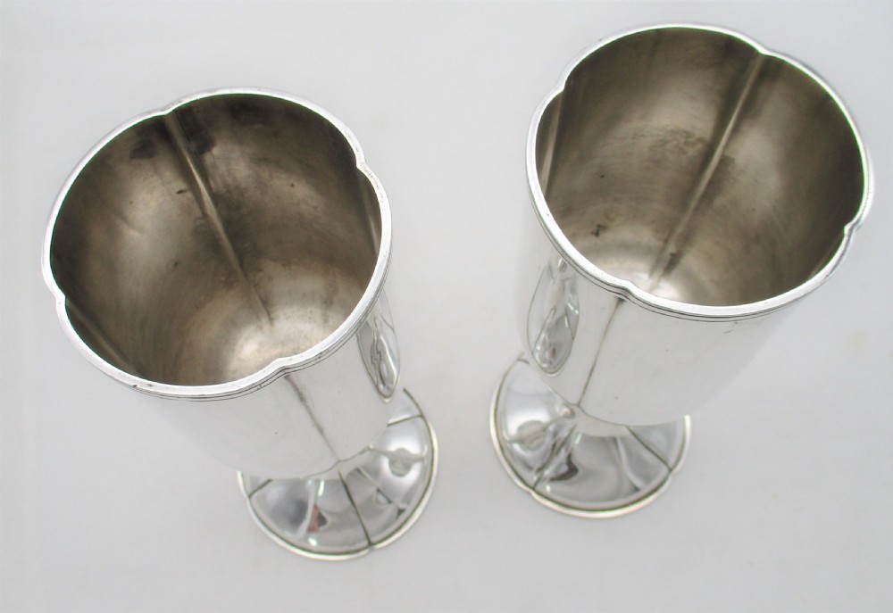 Late 19th Century Silver Plated Flagon & Goblets View VIII