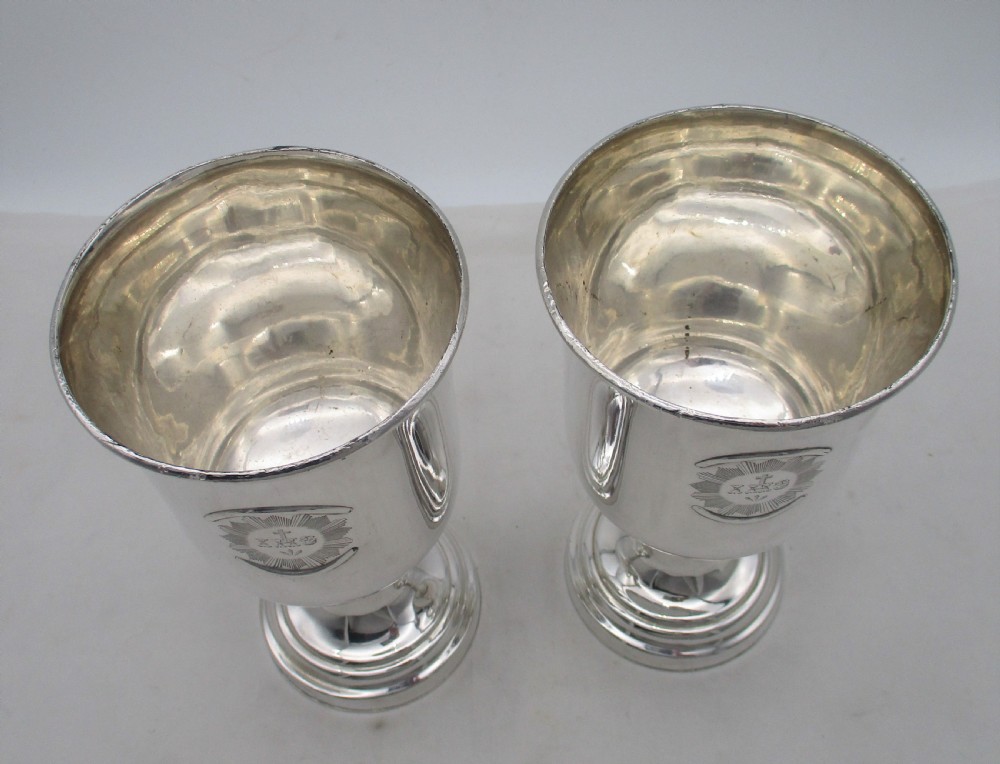 Fine 19th Century Boxed Silver Plated Communion Set View XIII